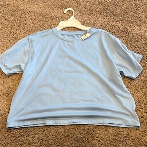 Tek Gear Blue Short Sleeve Tee Relaxed Fit